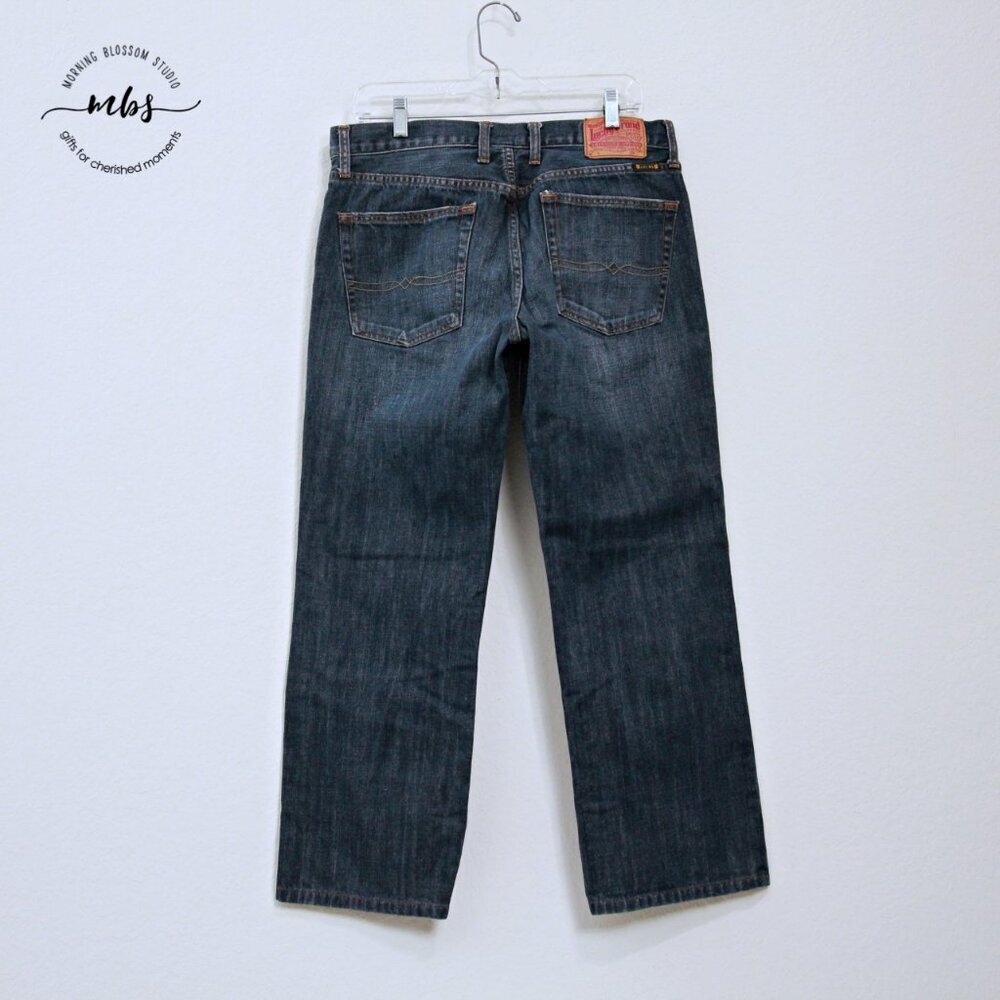 Lucky Brand by Gene‎ Montesano Dungarees Jeans Blue Men 32 x 37 - Picture 2 of 7